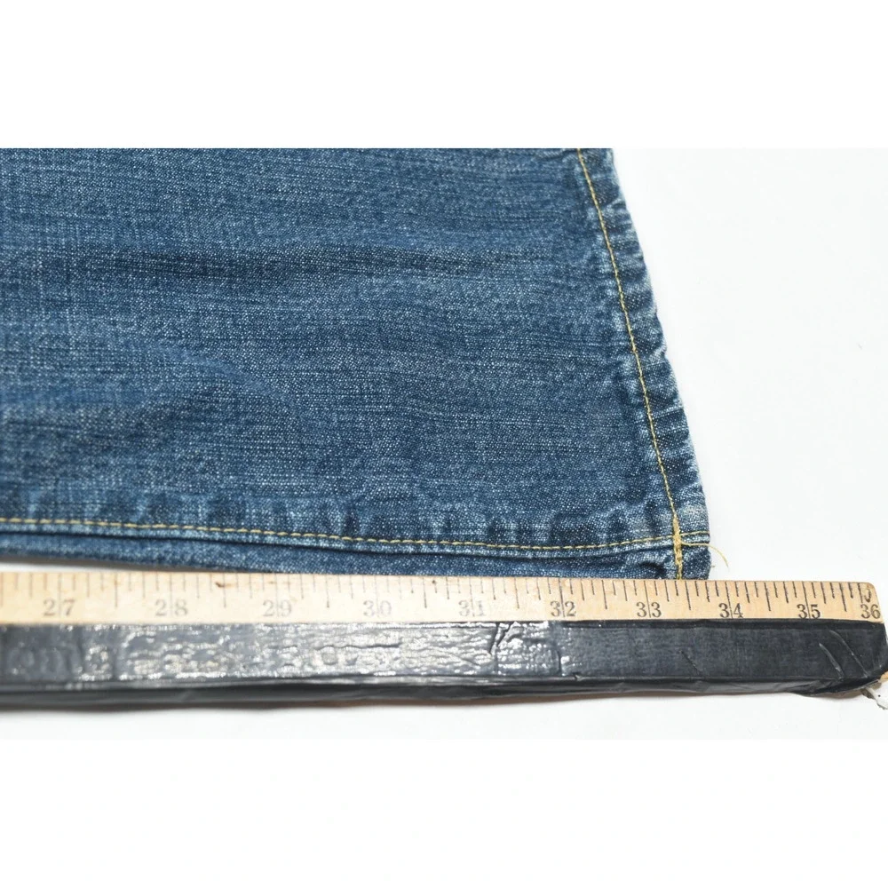 G-Star Raw Bootcut Jeans Mens 34x34 Blue Low Rise Straight Leg Button-Down Denim